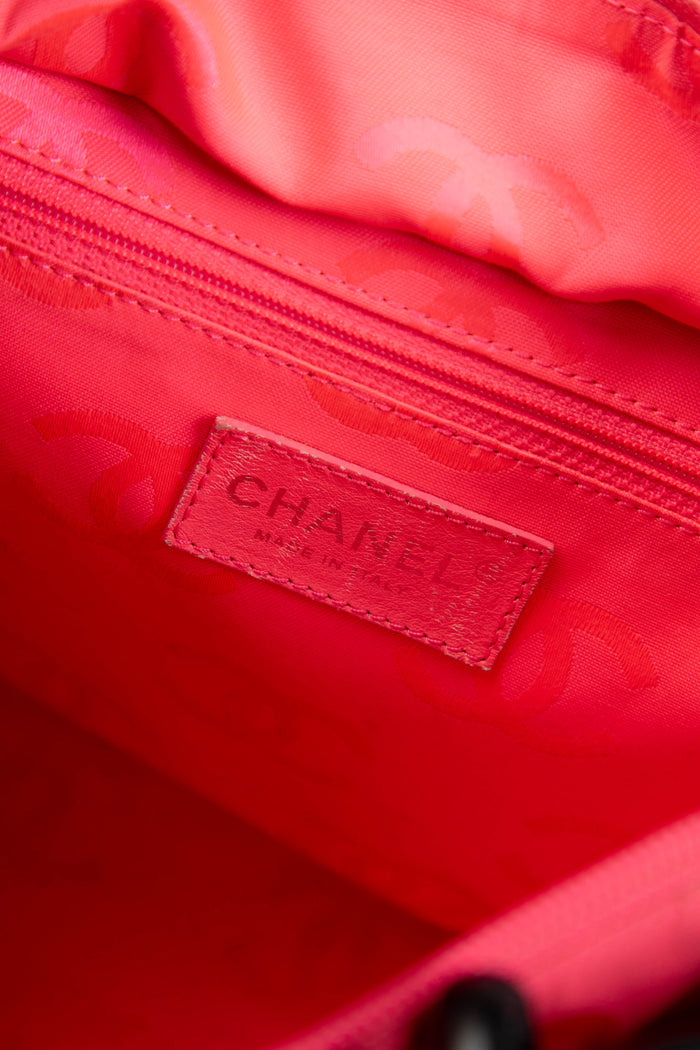 2000s Chanel Black Rue Cambon Bucket Bag