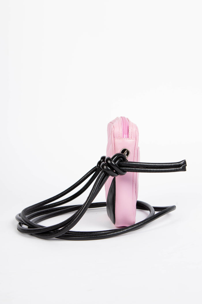 2000s Chanel Pink Cambon Small Crossbody Bag