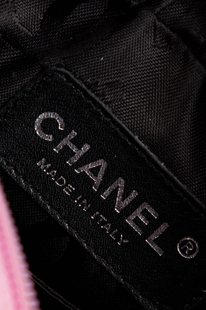 2000s Chanel Pink Cambon Small Crossbody Bag