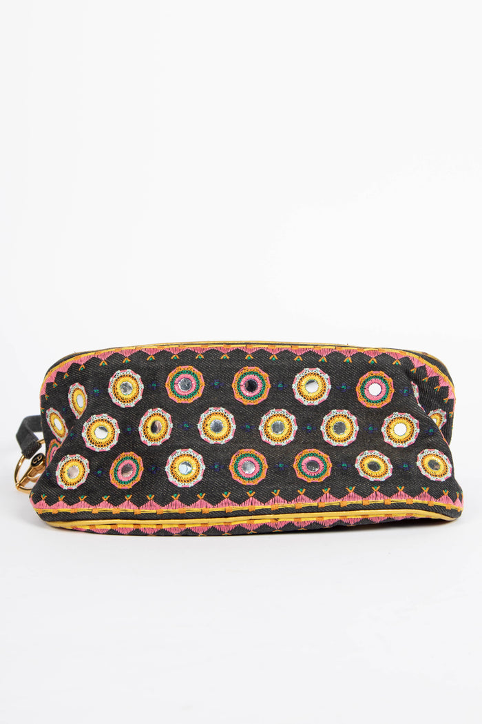 RARE 2000s Christian Dior John Galliano Embroidered Cadillac Shoulder Bag