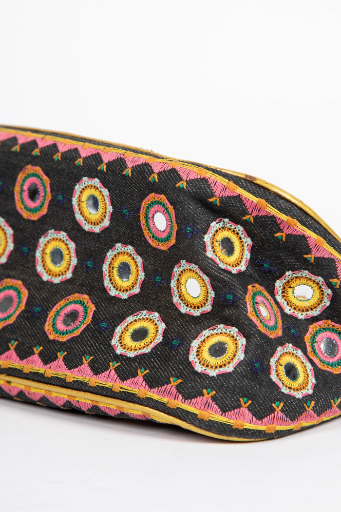 RARE 2000s Christian Dior John Galliano Embroidered Cadillac Shoulder Bag