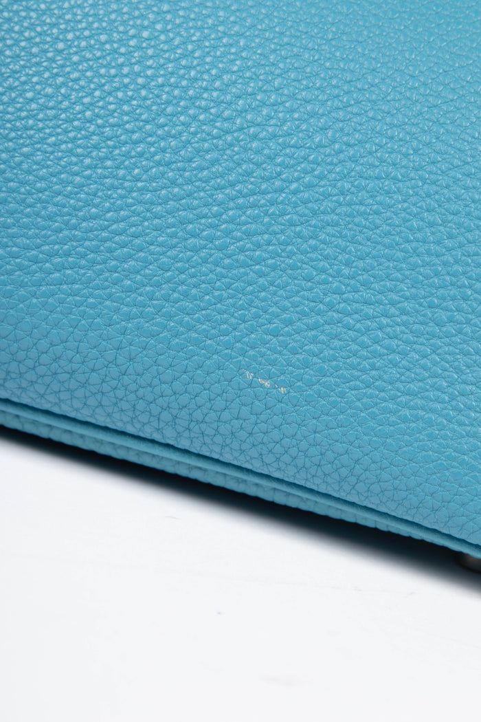 2003 Hermès Birkin 30cm in Blue Jean Togo Leather with Palladium Hardware