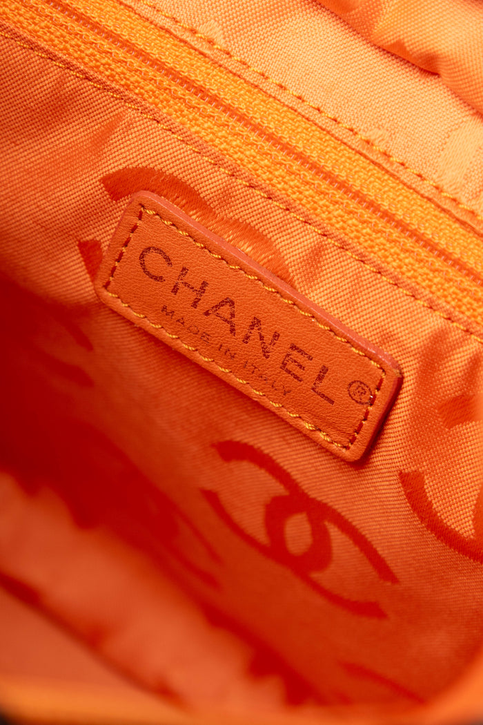 2000s Chanel Brown Rue Cambon Bucket Bag