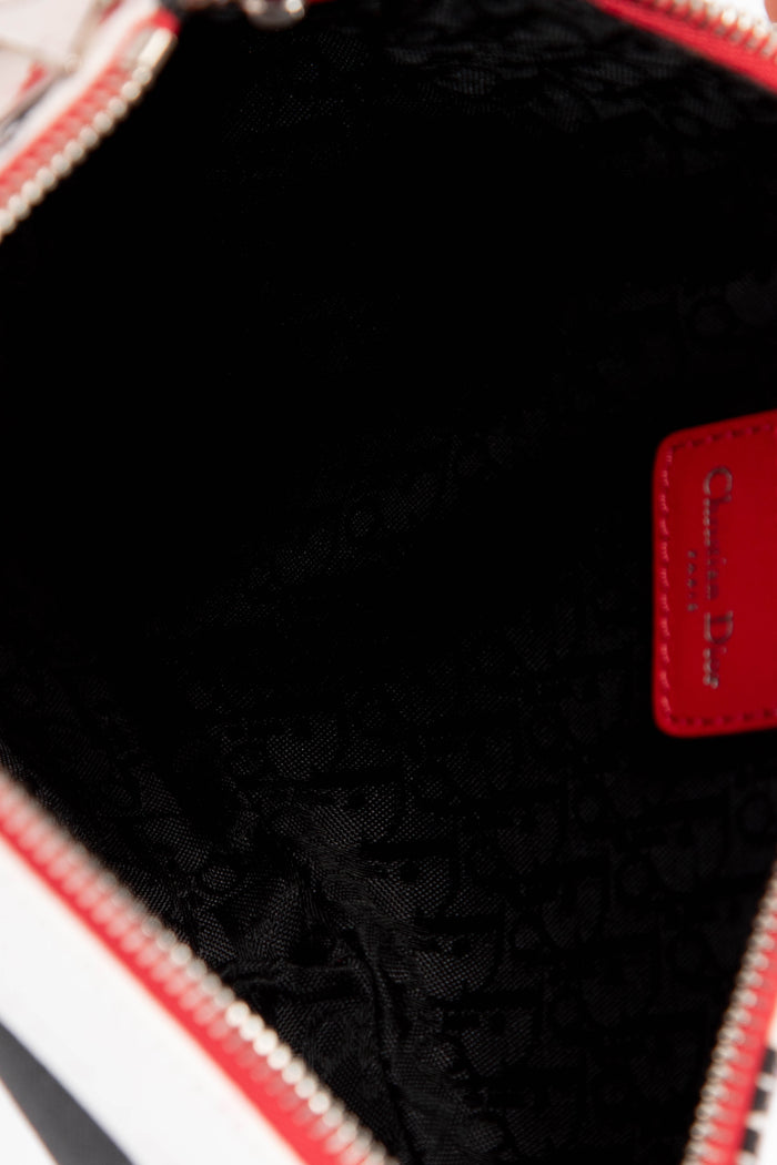 RARE 2000s Christian Dior Hardcore Piercing Saddle Bag