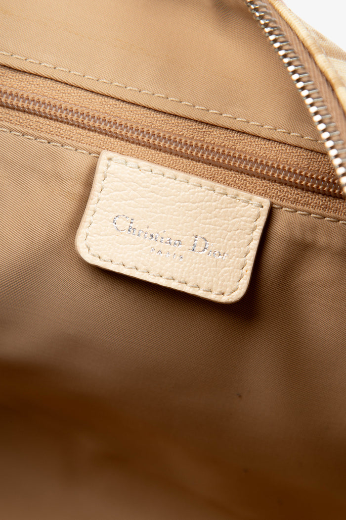 2000s Christian Dior Floral Small Boston Bag