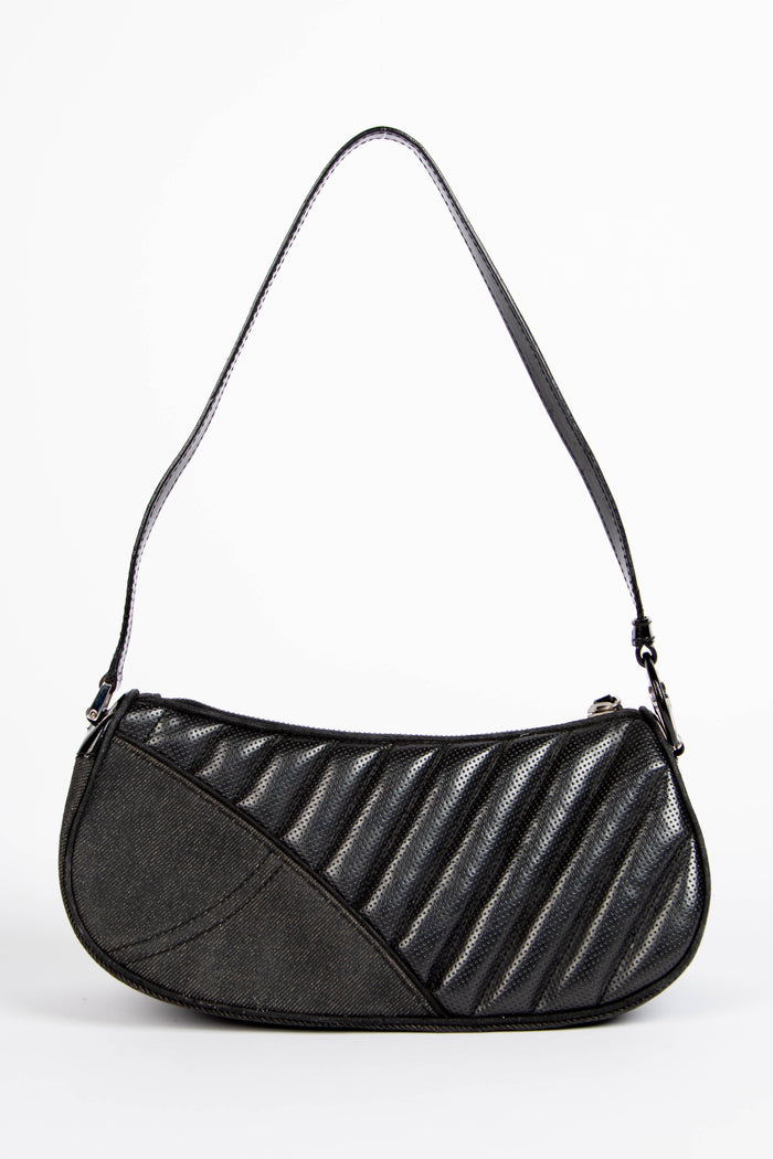 Vintage Christian Dior John Galliano Black Cadillac Shoulder Bag
