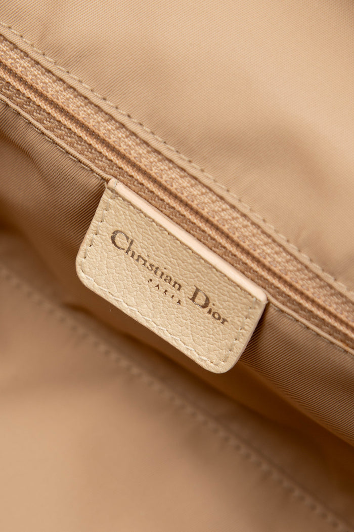 2000s Christian Dior Floral Diorissimo Detective Top Handle Bag