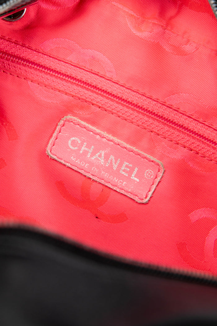 2000s Chanel Black Rue Cambon Shoulder Bag