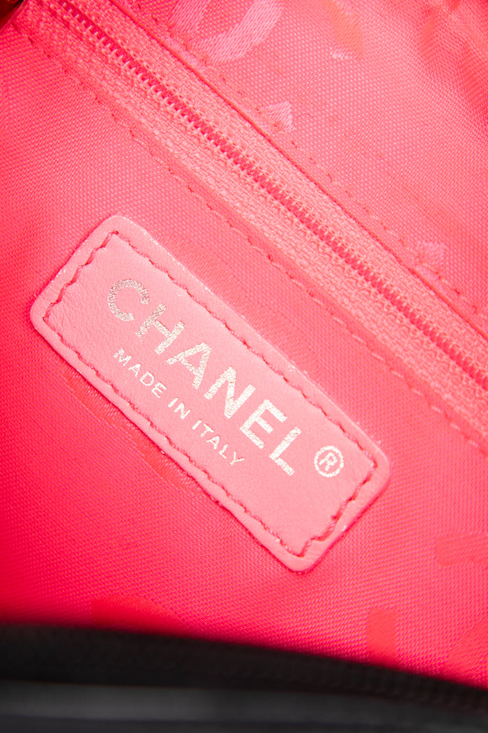 2000s Chanel Black Rue Cambon Small Shoulder Bag