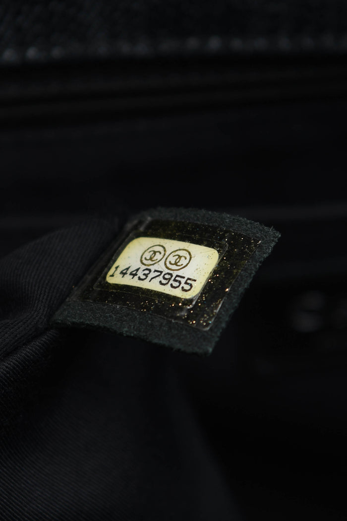 RARE 2010s Chanel Patchwork Single Jumbo Flap Shoulder Bag