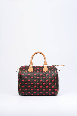 RARE Louis Vuitton x Takashi Murakami Cherry Speedy 25cm