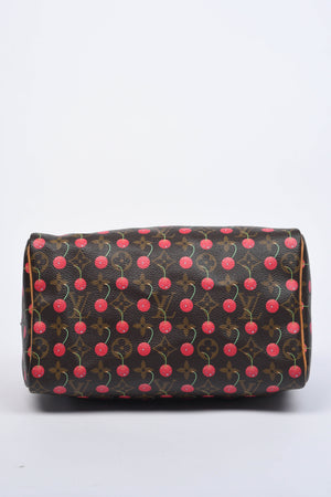 RARE Louis Vuitton x Takashi Murakami Cherry Speedy 25cm