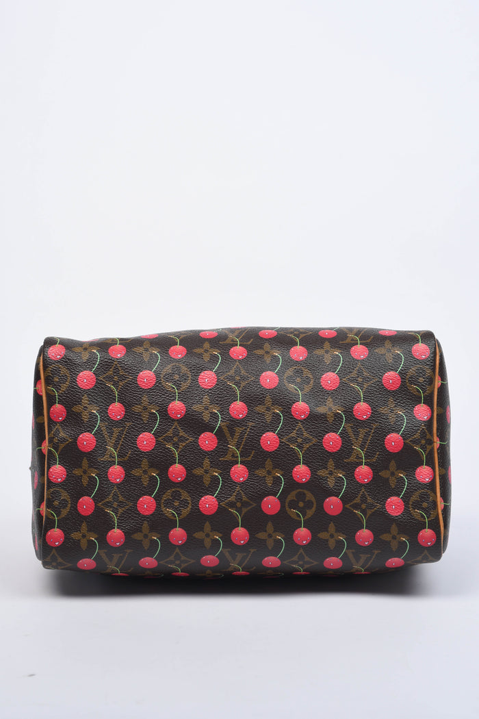 RARE Louis Vuitton x Takashi Murakami Cherry Speedy 25cm
