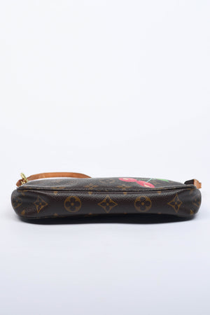 RARE Louis Vuitton x Takashi Murakami Cherry Pochette Accessoires