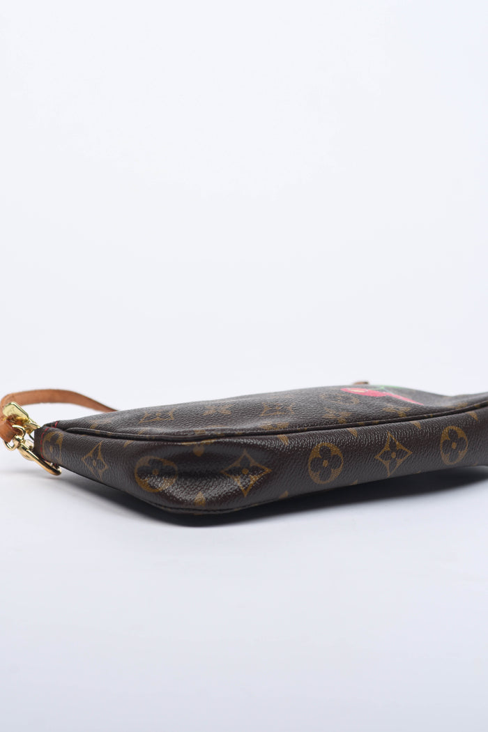 RARE Louis Vuitton x Takashi Murakami Cherry Pochette Accessoires