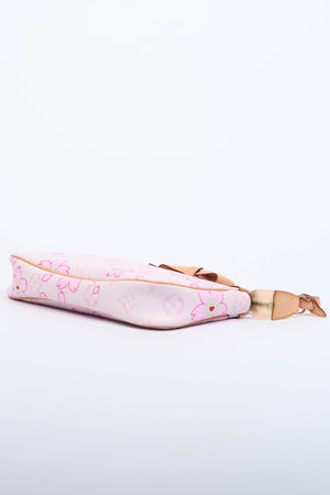 RARE Louis Vuitton x Takashi Murakami Pink Cherry Blossom Pochette Accessoires