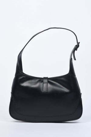 Vintage Gucci Black Leather Small Jackie Bag
