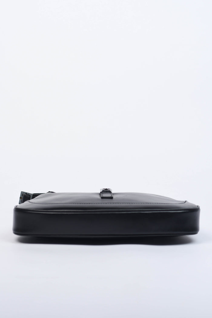 Vintage Gucci Black Leather Small Jackie Bag