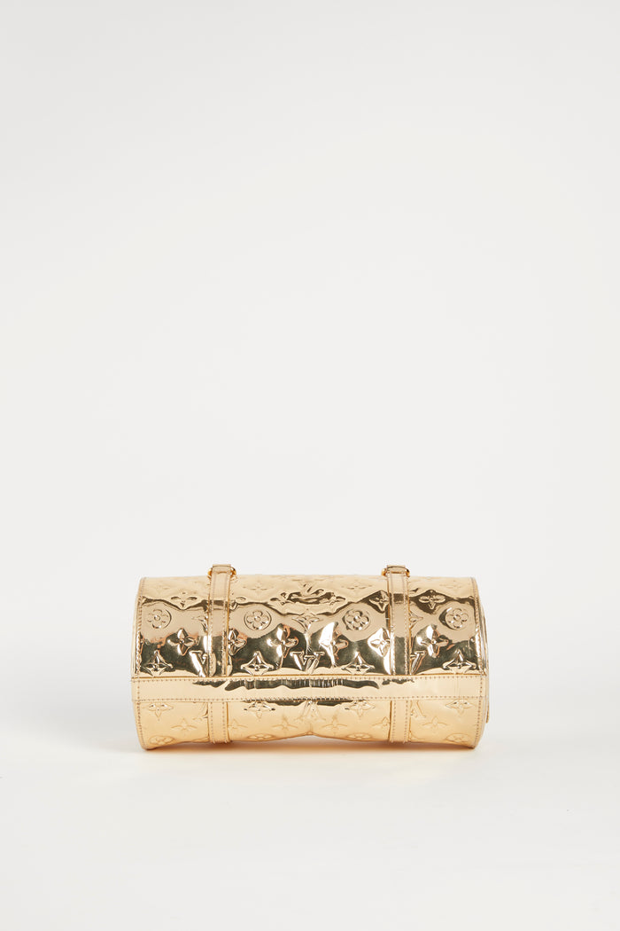 RARE 2000s Louis Vuitton Miroir Gold Monogram Papillon