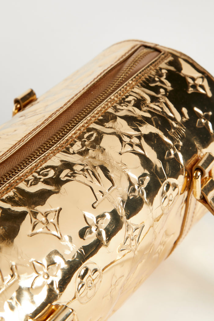 RARE 2000s Louis Vuitton Miroir Gold Monogram Papillon