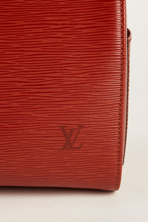 Vintage Louis Vuitton Brown Epi Leather Speedy 30cm