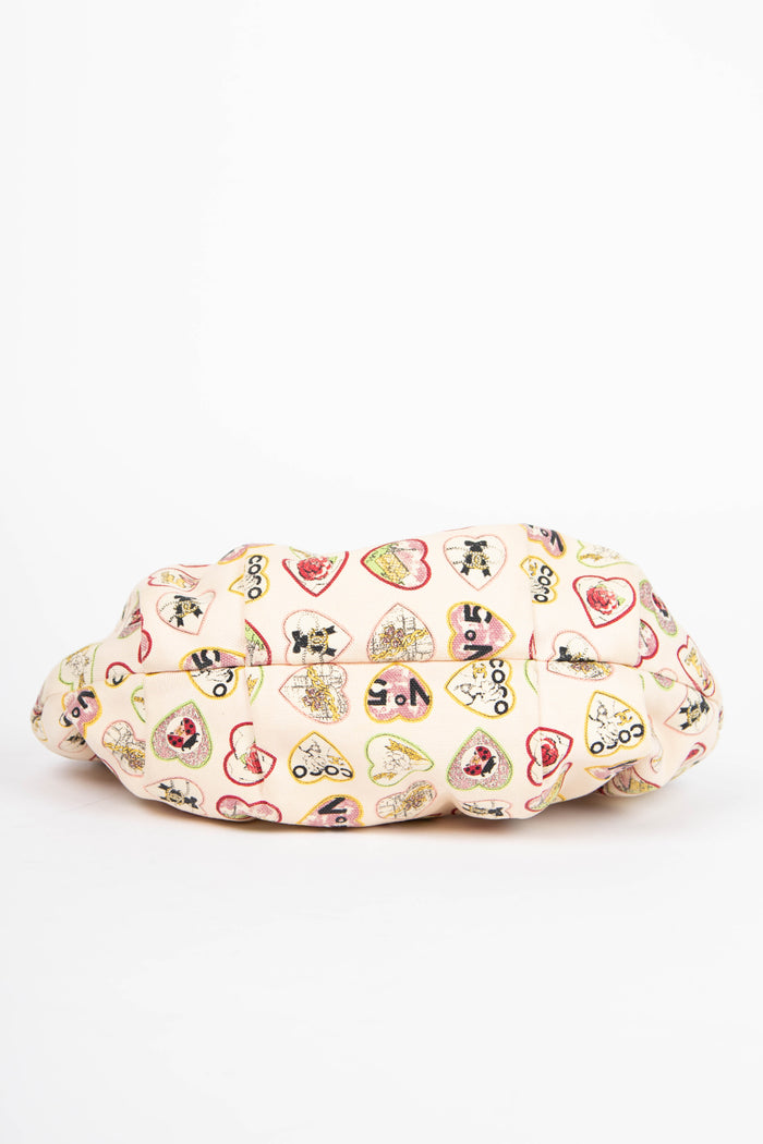 2000s Chanel Valentines Top Handle Bag