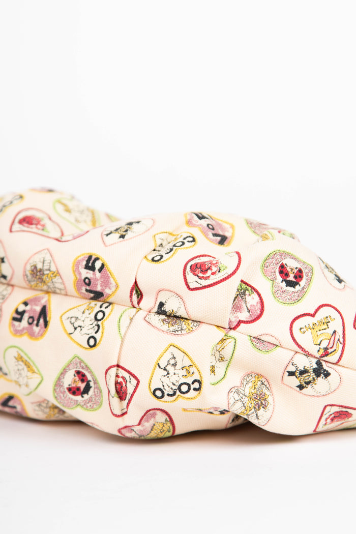 2000s Chanel Valentines Top Handle Bag