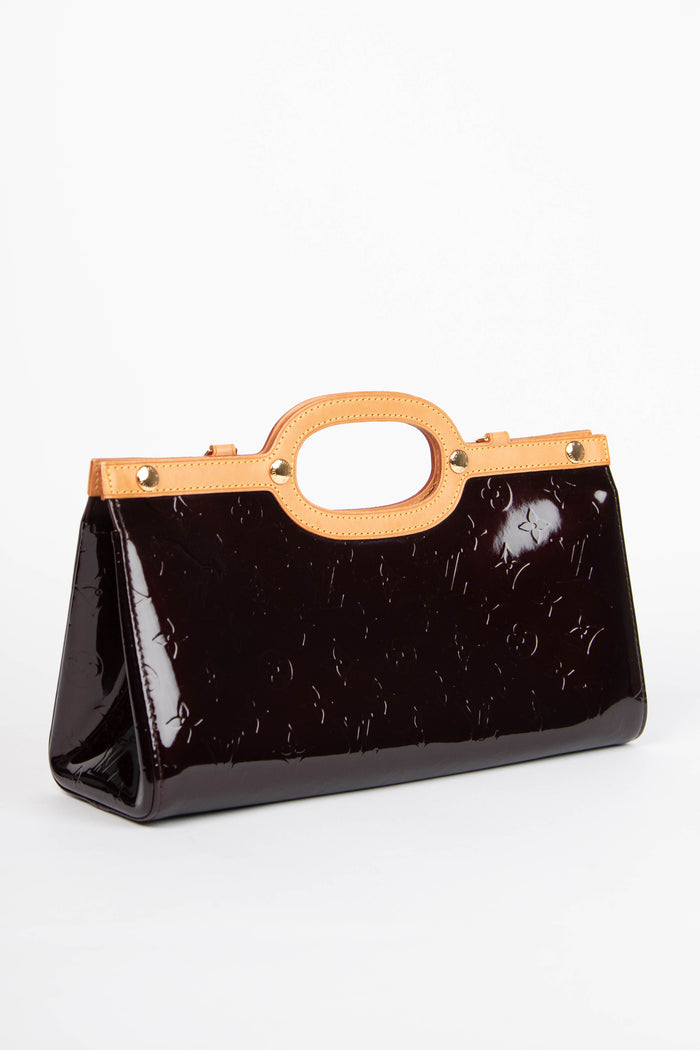 Vintage Louis Vuitton Oxblood Roxbury Drive Top Handle Bag