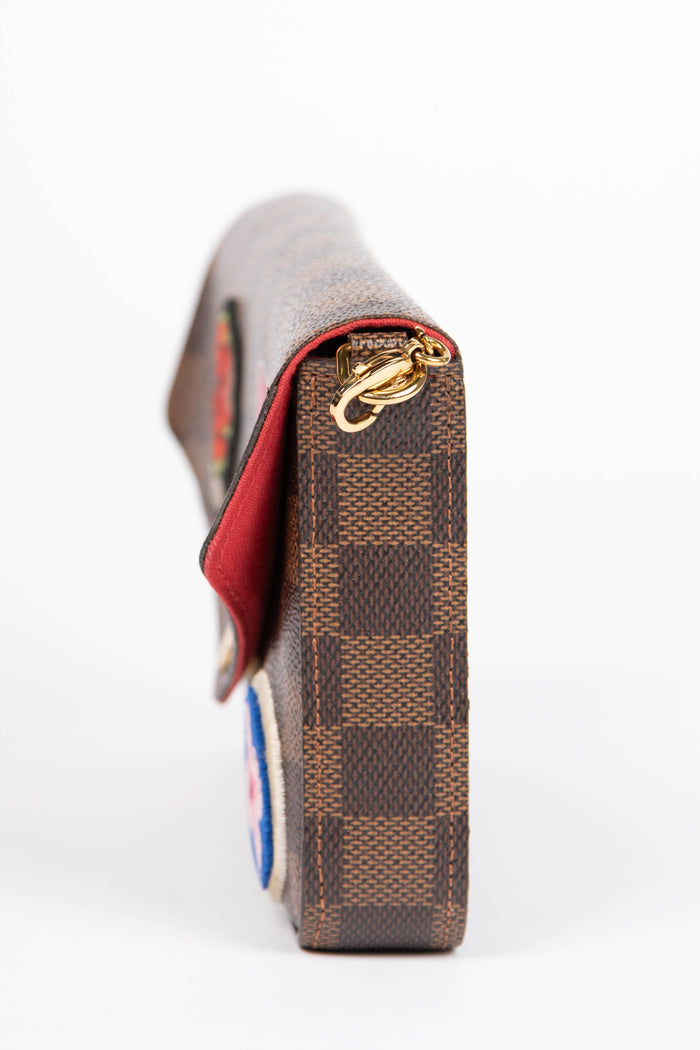 2018 Louis Vuitton Damier Ebene Pochette Felicie