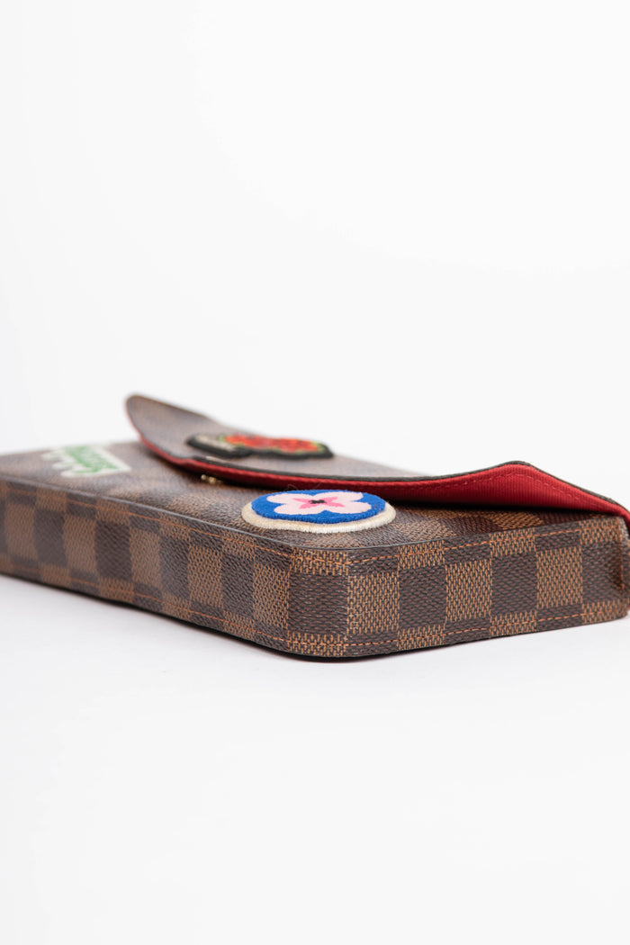 2018 Louis Vuitton Damier Ebene Pochette Felicie