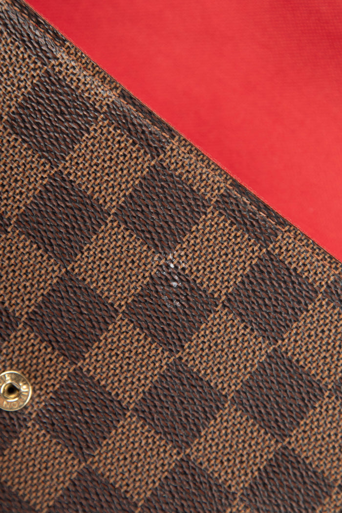 2018 Louis Vuitton Damier Ebene Pochette Felicie