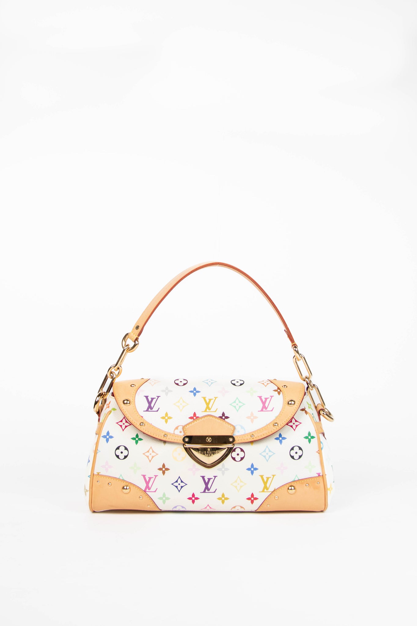 Vintage Louis Vuitton Takashi Murakami Beverly MM Shoulder Bag