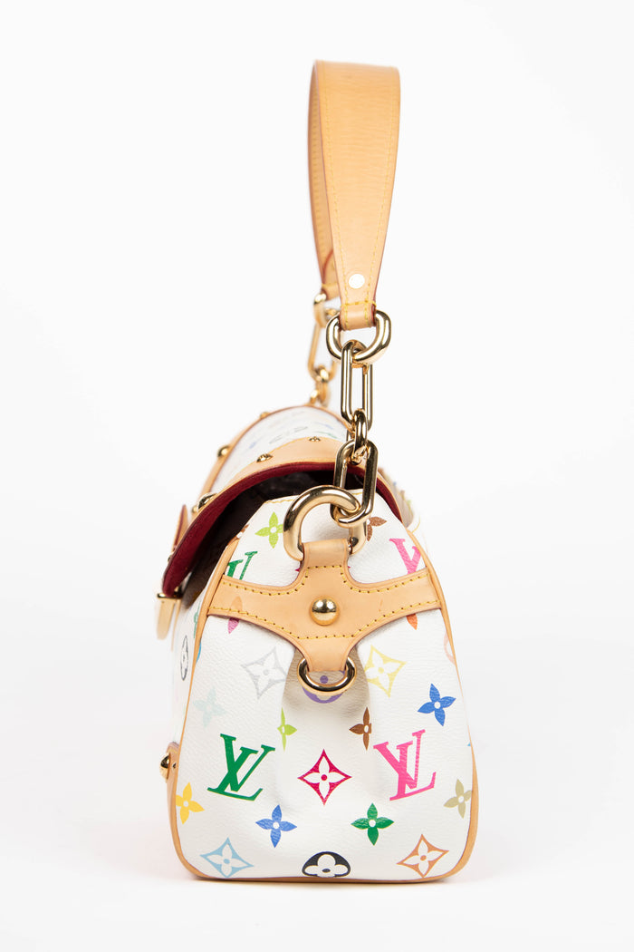 Vintage Louis Vuitton Takashi Murakami Beverly MM Shoulder Bag