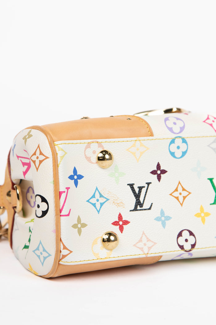 Vintage Louis Vuitton Takashi Murakami Beverly MM Shoulder Bag