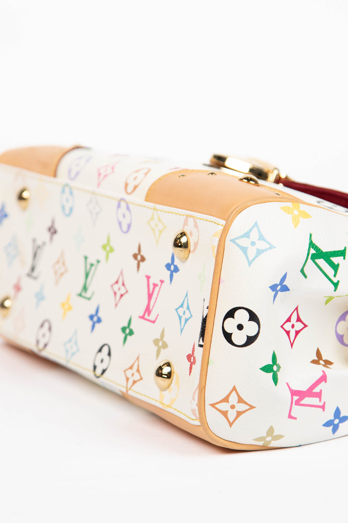 Vintage Louis Vuitton Takashi Murakami Beverly MM Shoulder Bag