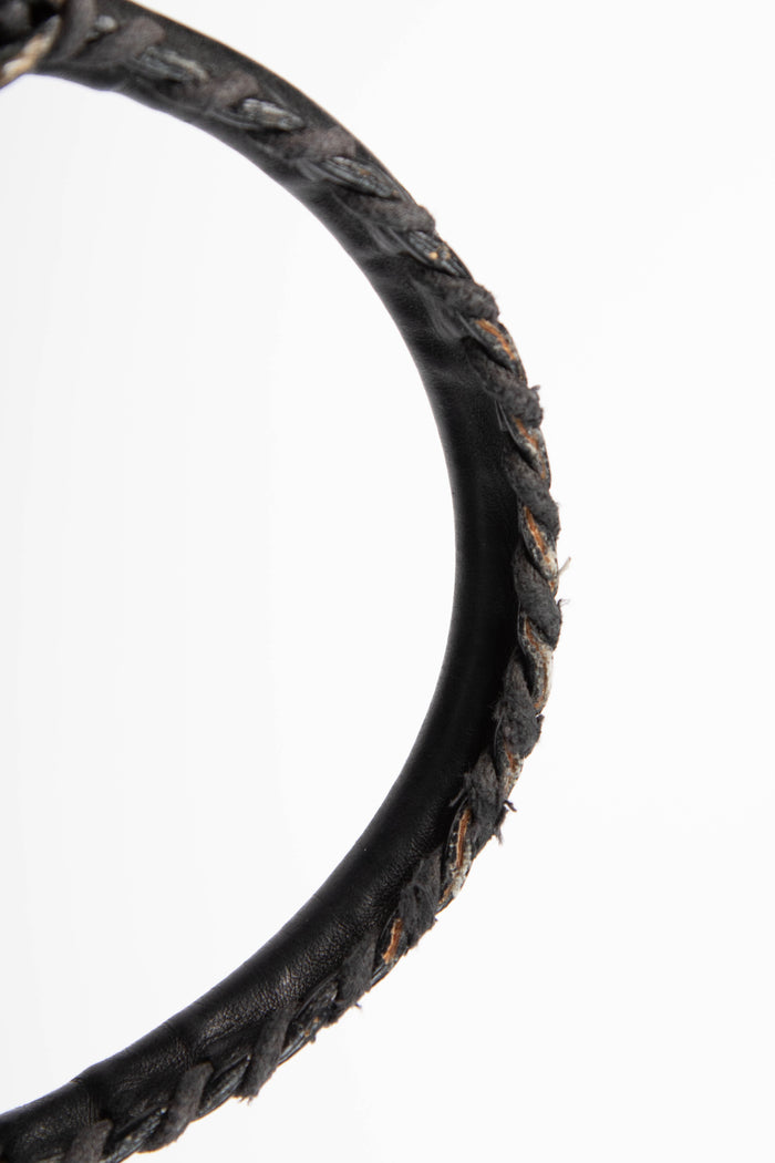 2000s Balenciaga Black Leather First City Shoulder Bag