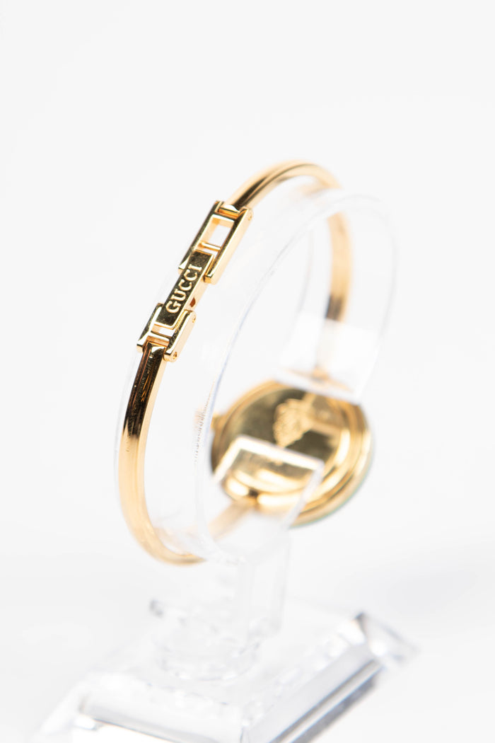 Vintage Gucci Gold Bezel Watch