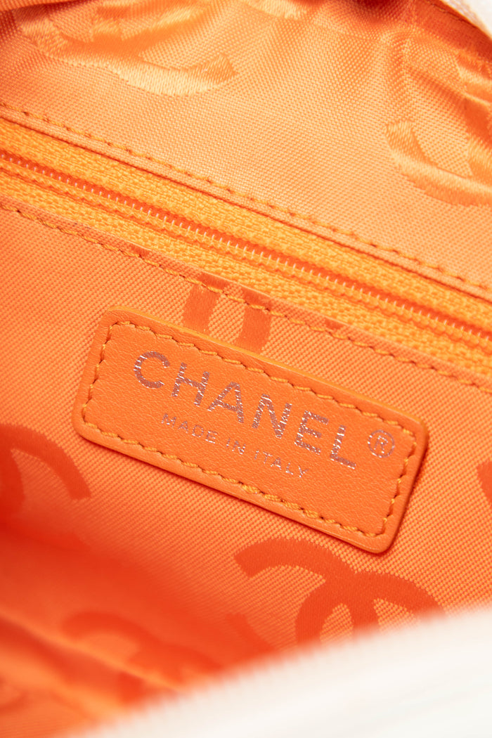 RARE 2000s Chanel Rue Cambon White Shoulder Bag