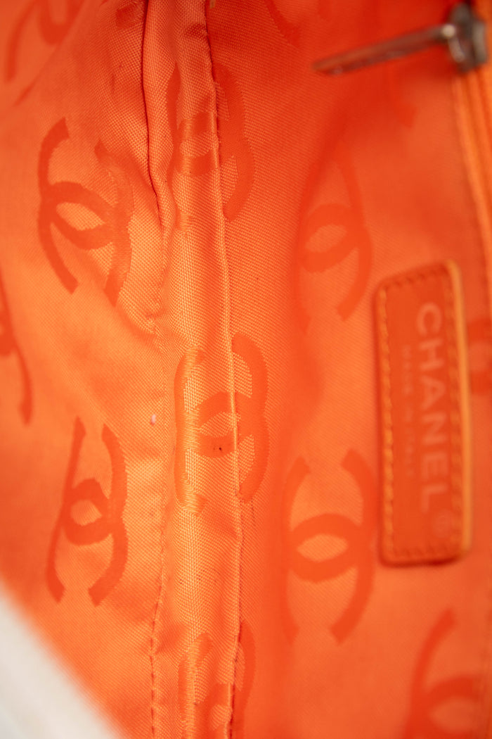 RARE 2000s Chanel Rue Cambon White Shoulder Bag