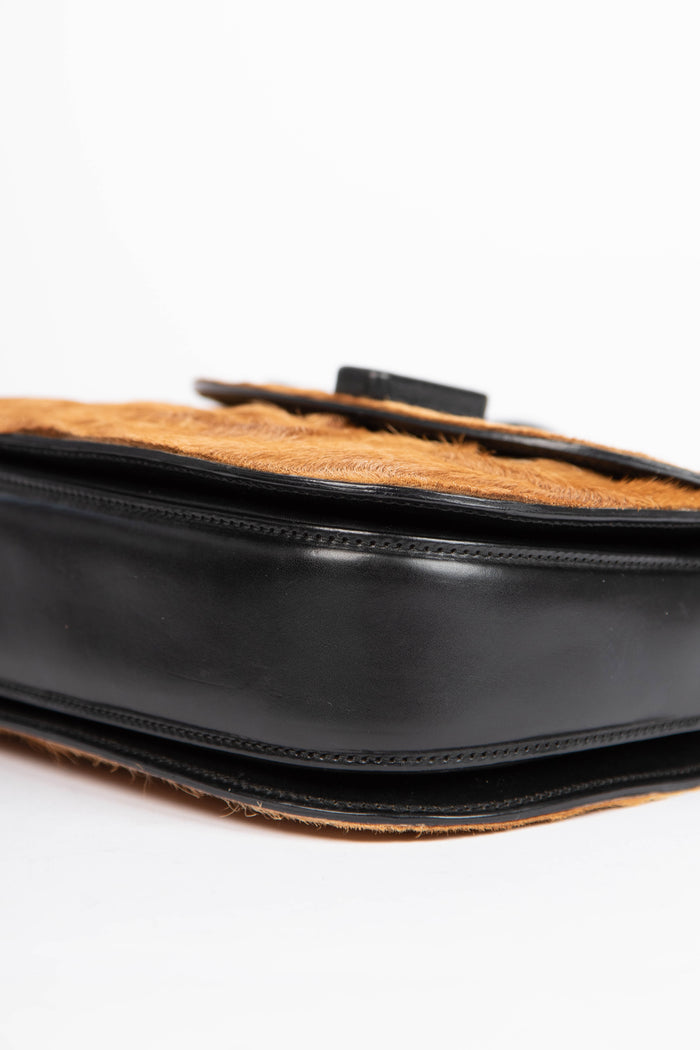 RARE Vintage Gucci Pony Hair Top Handle Bag