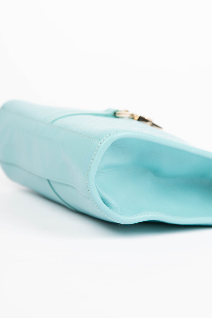 RARE Gucci Tiffany Blue Embossed Mini Jackie Bag