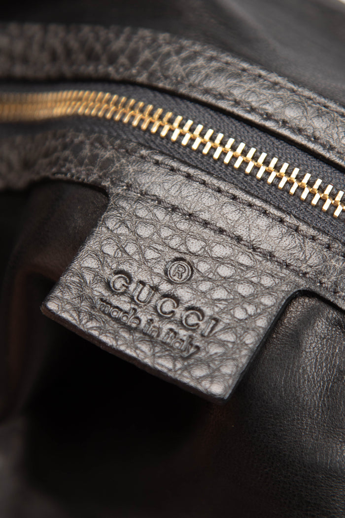 2000s Gucci Fur Crossbody Jackie Bag