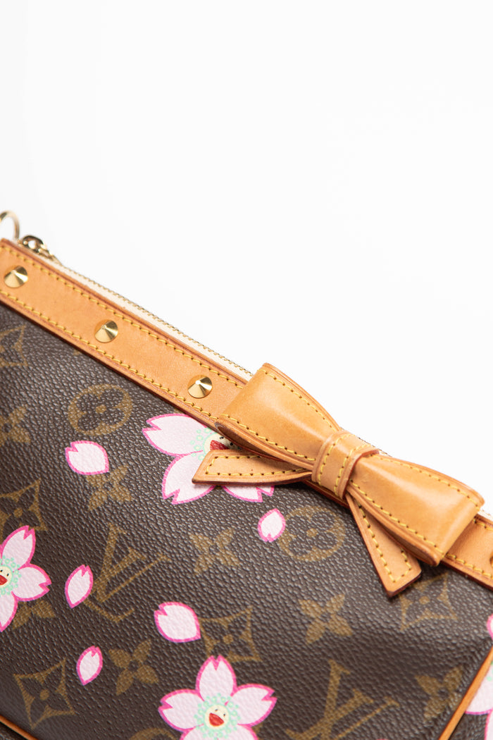RARE Louis Vuitton x Takashi Murakami Cherry Blossom Pochette Accessoires
