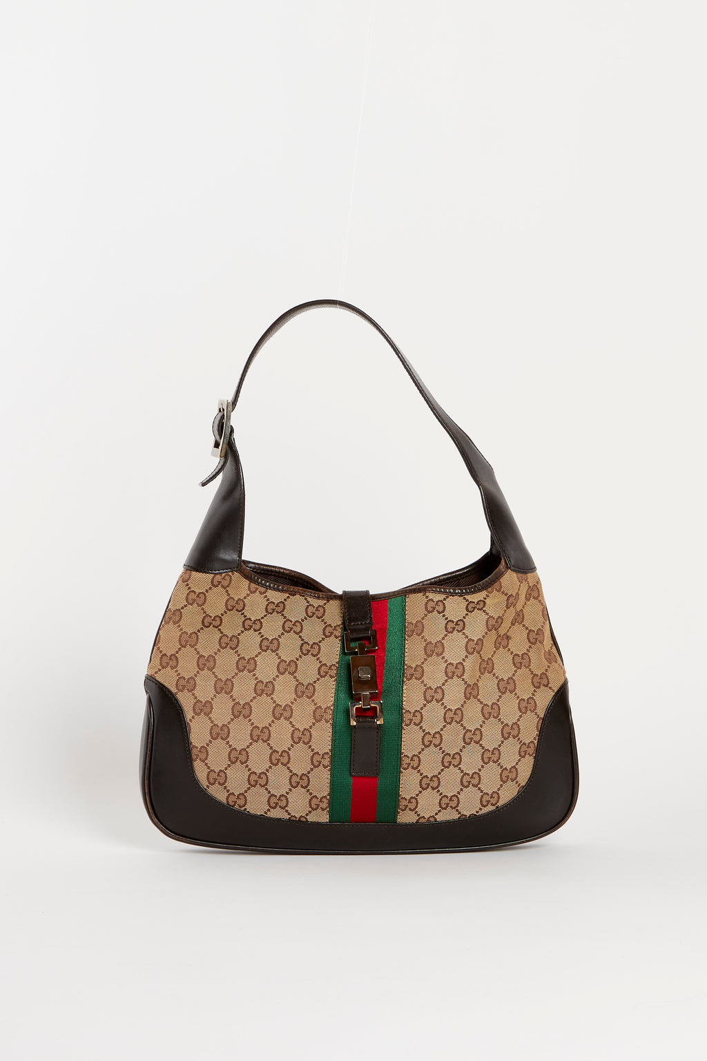 Vintage Gucci Classic GG Monogram Jackie Bag