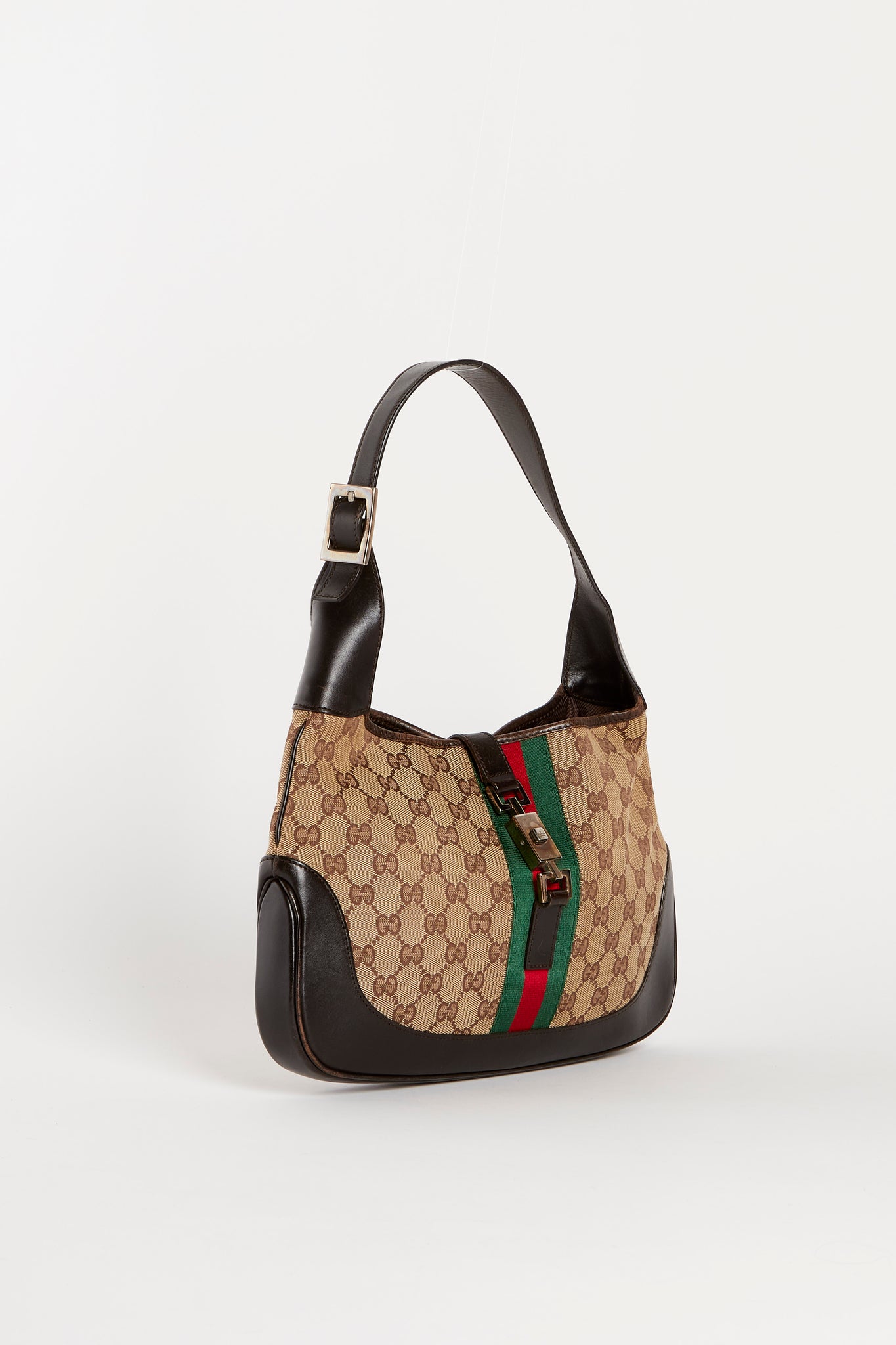 Vintage Gucci Classic GG Monogram Jackie Bag