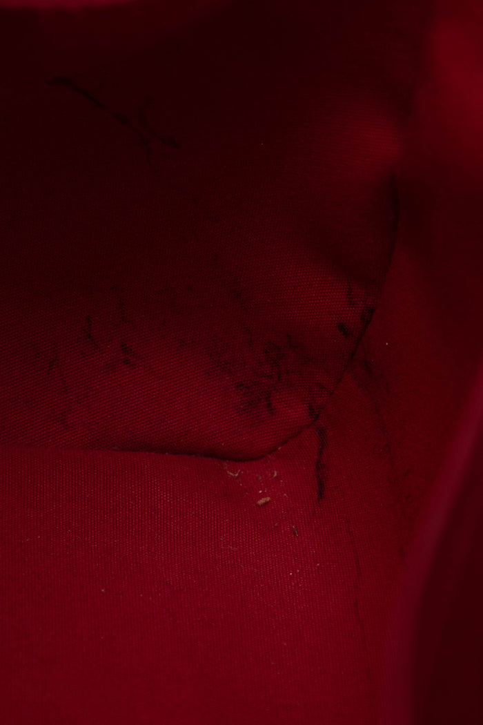 2010s Louis Vuitton Sherwood Red Vernis PM Shoulder Bag