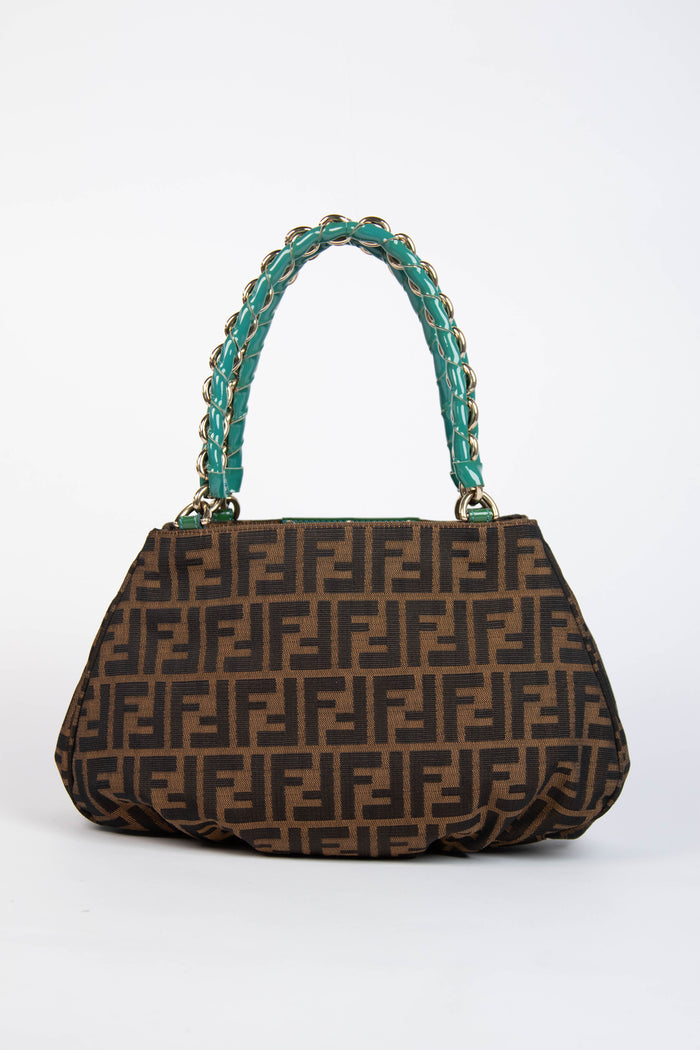 Vintage Fendi Zucca Small Bucket Bag