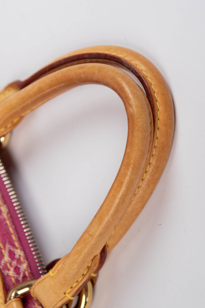 Vintage Louis Vuitton Pink Denim Neo Speedy Bag