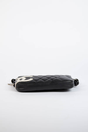 2000s Chanel Rue Cambon Black Shoulder Bag