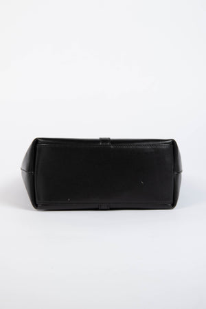 Vintage Gucci Black Leather Jackie Bucket Bag